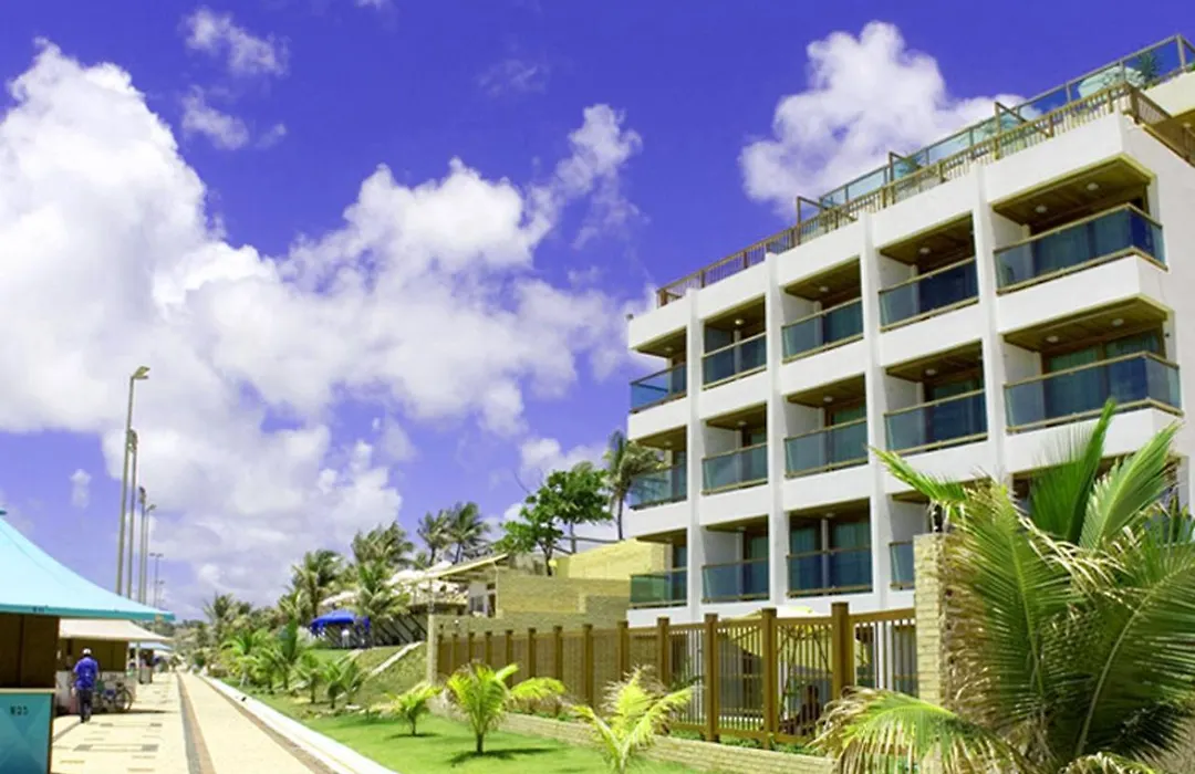 Na praia - Araça 204 Super Luxo - Frente mar - 2 quartos-1