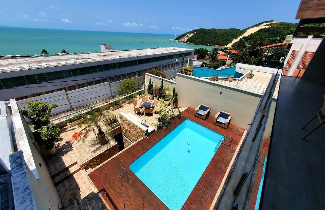 Casa Aurea! A 100 Metros Da Areia De Ponta Negra, Com Vista Deslumbrante Do Mar-1