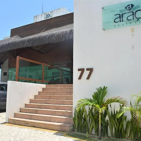 Na praia - Araça 204 Super Luxo - Frente mar - 2 quartos-3