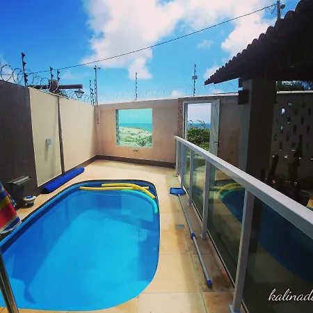 Casa De Praia Maravilhosa Pe Na Areia Em Natal Rn-2