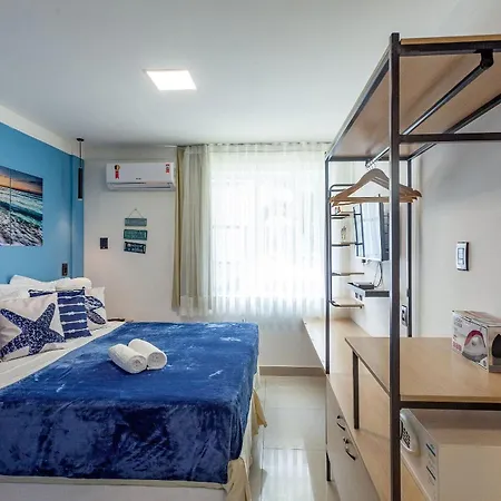 Suite Pe Na Areia Com Piscina, Wifi E Estacionamento Em Ponta Negra-3
