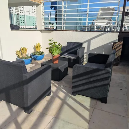 SeaMar Flat Natal RN Varandas- completo com ar e cozinha-3