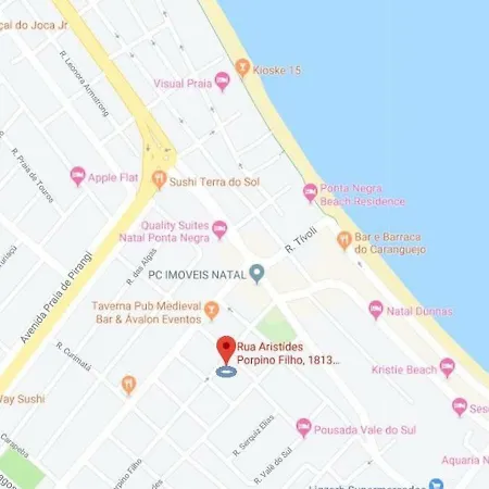 Suite Para 5 Pessoas Em Ponta Negra Na Frente Do Rastape-3