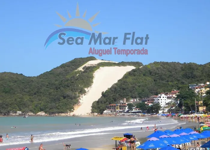 Seamar Flat Natal Rn Varandas- Completo Com Ar E Cozinha